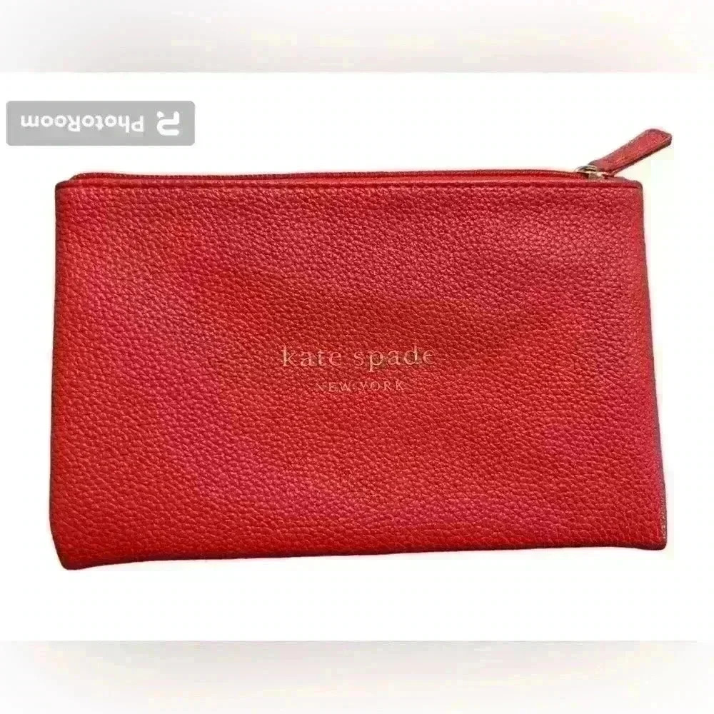 Kate Spade Jackson Leather Zip Pouch
